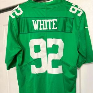 Men’s Nike Throwback Phila. Eagles Jersey, Reggie White. Matching snap back hat